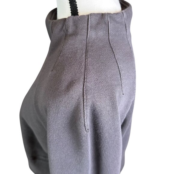 Free people Womens Cropped Sweatshirt Sz M The Class Shanti Top Raglan Sleeves - Picture 5 of 10